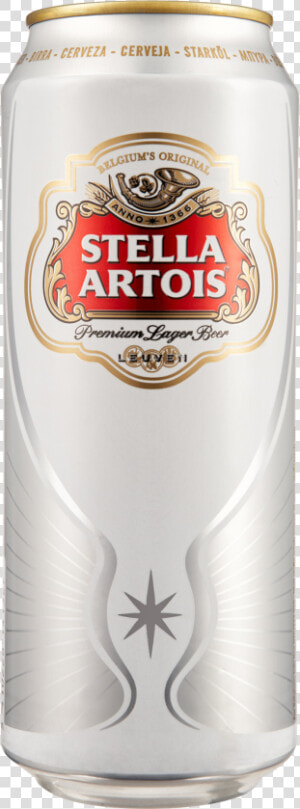 Stella Artois Cans 500ml  HD Png Download