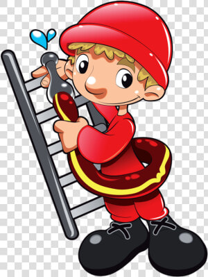 Fireman Clipart Boot   Different Kind Of Workers  HD Png Download