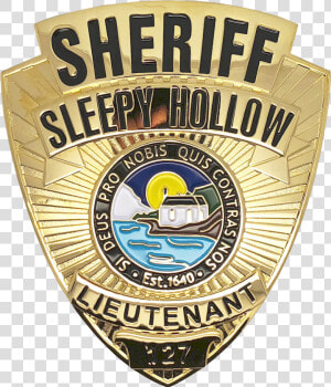 Sleepy Hollow Sheriff Badge  HD Png Download