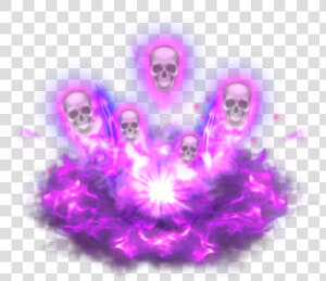  mq  purple  skull  skulls  smoke  HD Png Download