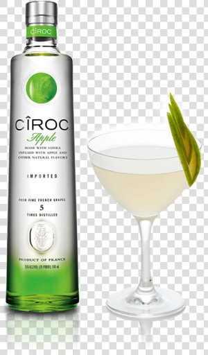 Appletini With Ciroc Apple   Apple Ciroc  HD Png Download