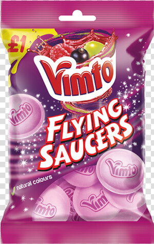 Vimto Flying Saucers   Vimto Fizzy Roll Sweet  HD Png Download