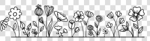 Doodle Flower Png   Transparent Doodle Flower Png  Png Download