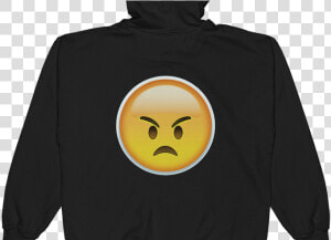 Emoji Zip Hoodie Angry Face Just Emoji   Astigmatismus  HD Png Download