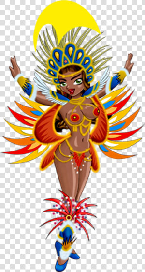 Mulher Carnaval Desenho Png  Transparent Png