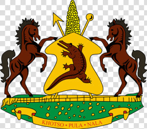 Coat Of Arms Of Lesotho  HD Png Download