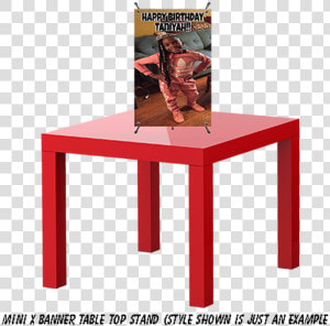 Mini X Frame Table Top Stand   Table  HD Png Download