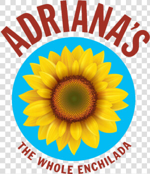 Menu Adrianas The Whole Enchilada Logo   Sunflower  HD Png Download