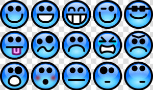 Glossy Smiley Set 1 Clip Arts   Smiley Face Clip Art  HD Png Download