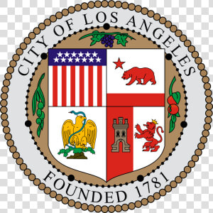 The Seal Of L   Los Angeles City Seal  HD Png Download