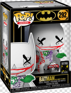 80th Anniversary Batman Pop  HD Png Download