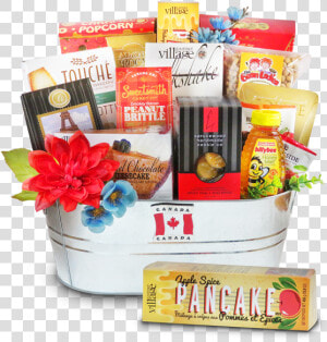 Sweets Of Canada Gift Basket Filled With Canadian Gourmet   Flower  HD Png Download