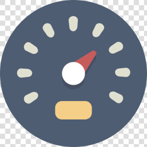 Circle Icons Speedometer   Icon  HD Png Download