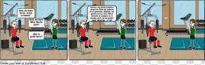 Storyboard For Fitness Gym  HD Png Download