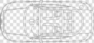 Car B743d View Class Mw 100 Mh 100 Pol Align Vertical   Dessin Voiture Vue De Dessus  HD Png Download