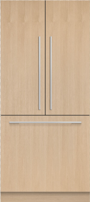 Integrated French Door Refrigerator Freezer  36   Ice    Wardrobe  HD Png Download