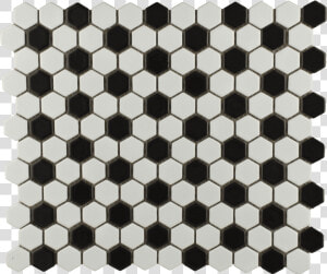 Black And White Hexagonal Tiles  HD Png Download