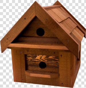 Red Cedar Birdhouse   Wood  HD Png Download