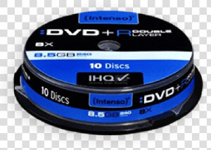 Intenso Dvd R    Intenso Dvd R 8 5 Gb  HD Png Download