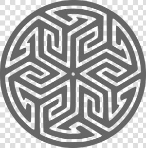 Symmetry area labyrinth   Ancient Arabian Motif  HD Png Download