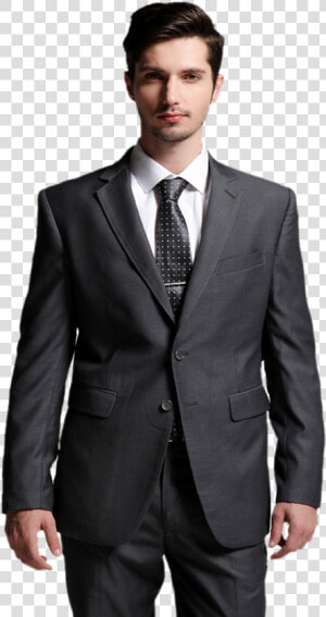 Man Wearing Suit Png  Transparent Png