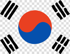 Outfit Korea Tumblr Couple   South Korea Flag  HD Png Download