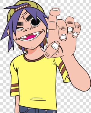 Transparent Gorillaz 2d Png   2d Gorillaz  Png Download