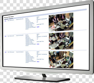 A Computer Monitor Displays The Searchlight Software   Led backlit Lcd Display  HD Png Download