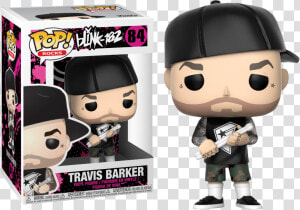 Blink 182 Travis Barker Funko Pop Vinyl Figure   Travis Barker Funko Pop  HD Png Download