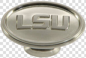 Lsu Cabinet Knob Cl81097 lsu In Oil Rubbed Bronze   Emblem  HD Png Download