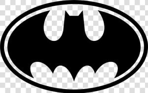 Free Batman Black And White Symbol  Download Free Clip   Batman Logo Black And White  HD Png Download