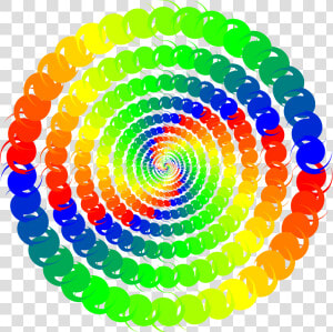 Spectrum Swirls Cyclone   Circle  HD Png Download