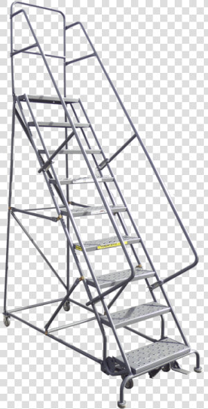 Rolling Step Ladder Safety Osha  HD Png Download