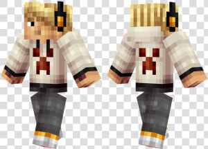 Blonde Teenager Skins For Minecraft Pe  Creeper  Teen    Minecraft Skins Blonde Boy  HD Png Download