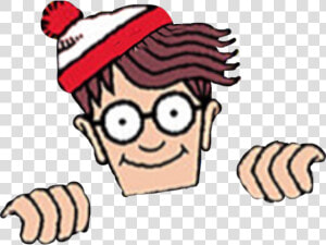 Transparent Wheres Waldo Png   Where  39 s Waldo Sitting Down  Png Download