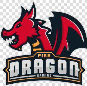 Fire Dragons Gaming   Logo Dragon Fire Team  HD Png Download