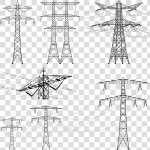 Wire Electric Power Transmission High Electricity Overhead   Transmission Line 500 Kv  HD Png Download