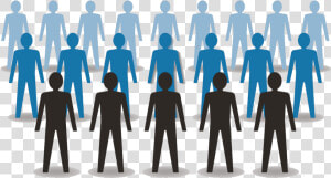 Networx People   One Person In A Crowd  HD Png Download