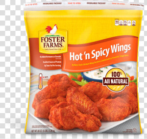 Hot Wings 80 Oz   Foster Farms Chicken Wings  HD Png Download