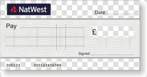 Transparent Blank Check Png   Cheques Uk  Png Download