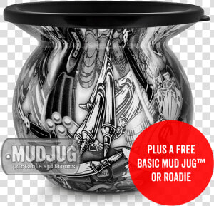 Mobster Mud Jug   Confederate Camo Snow Mudjug  HD Png Download