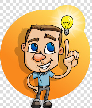 Idea Clipart Idea Man   Thinking Light Bulb Clip Art  HD Png Download