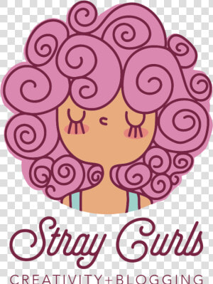 Stray Curls Logo   Stray Curls  HD Png Download