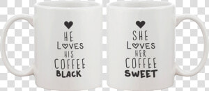 Personalized Cups For Couples  HD Png Download