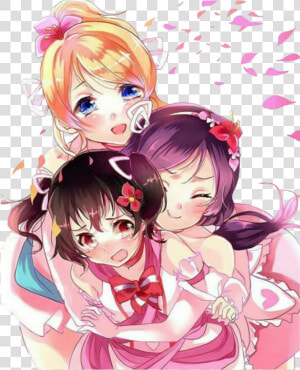  eli  nozomi  nico  eliayase  ayaseeli  nozomitojo   Cartoon  HD Png Download