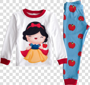 Pijama Blanca Nieves Monday   Girl  HD Png Download