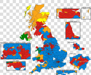 2017 General Election Map  HD Png Download