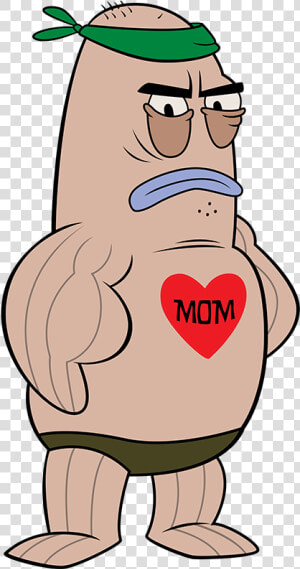 Transparent Mom Tattoo Png   Mom Heart Tattoo Spongebob  Png Download