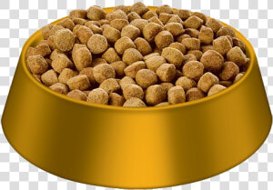 Chicken Dog Food Transparent   Transparent Dog Food Bowl  HD Png Download