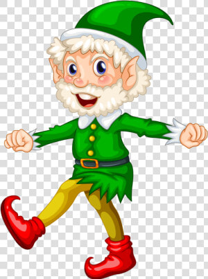 798 X 1024   Cartoon Christmas Elf Png  Transparent Png